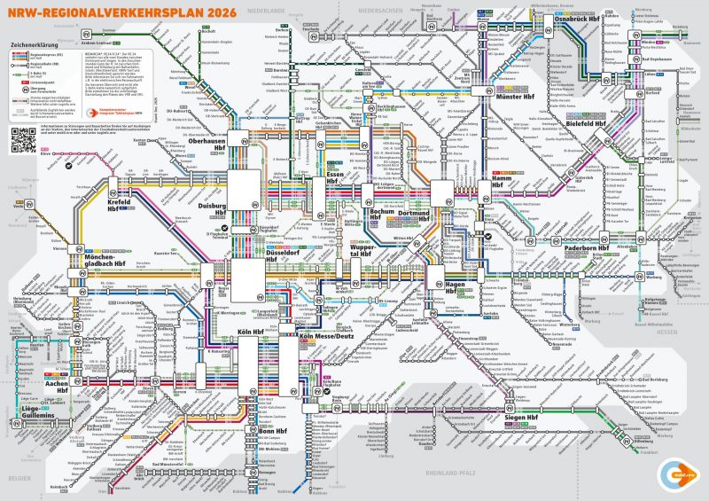 Regionalverkehr NRW Plan